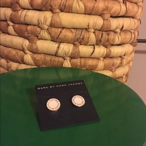 Marc by Marc Jacobs logo earrings
